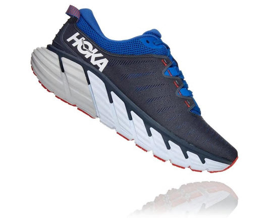 Men Road Running | HOKA ONE ONE Gaviota 3 Black Iris / Turkish Sea