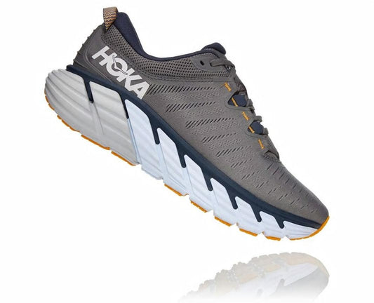 Men Road Running | HOKA ONE ONE Gaviota 3 Charcoal Gray / Ombre Blue
