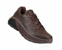 Men Road Running | HOKA ONE ONE Gaviota Leather Demitasse / Black