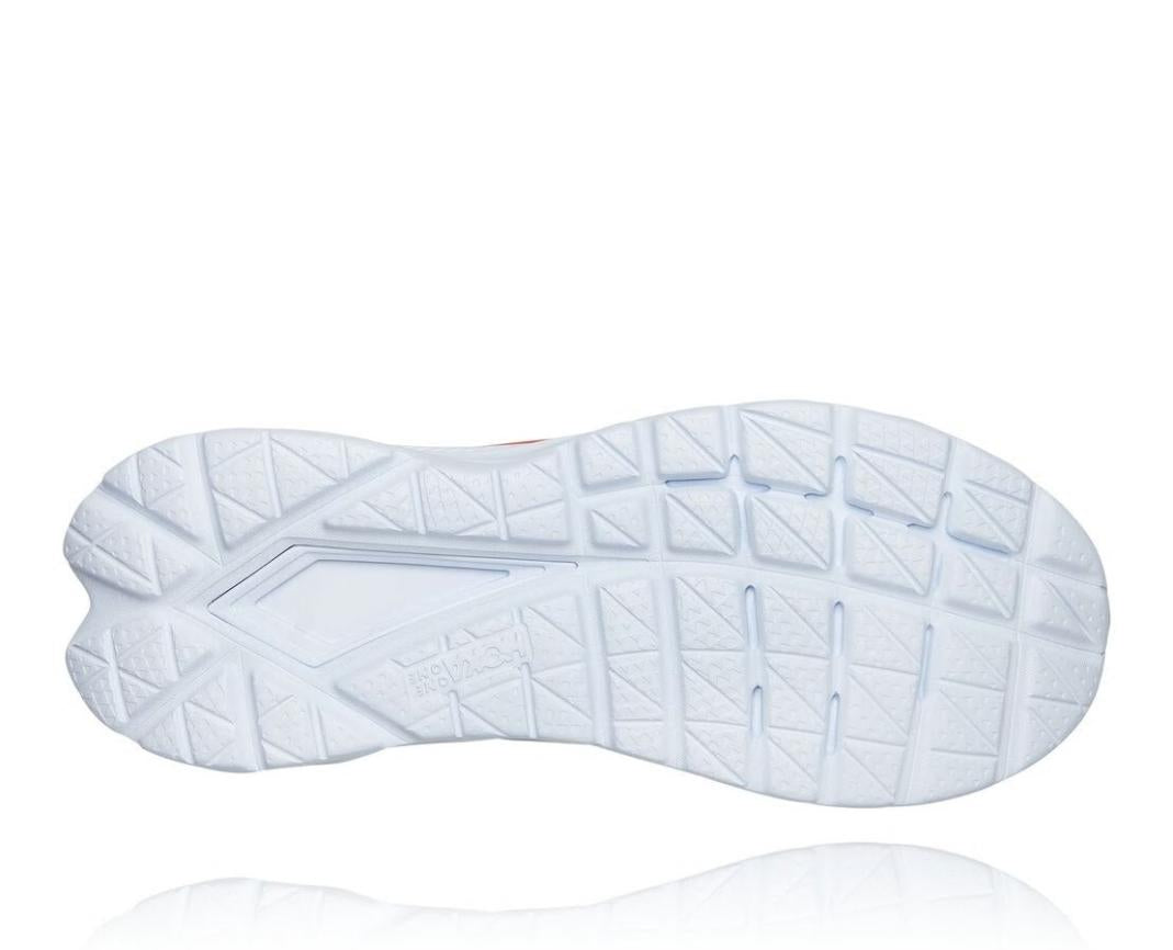 Men Road Running | HOKA ONE ONE Mach 4 Blue Fog / Fiesta