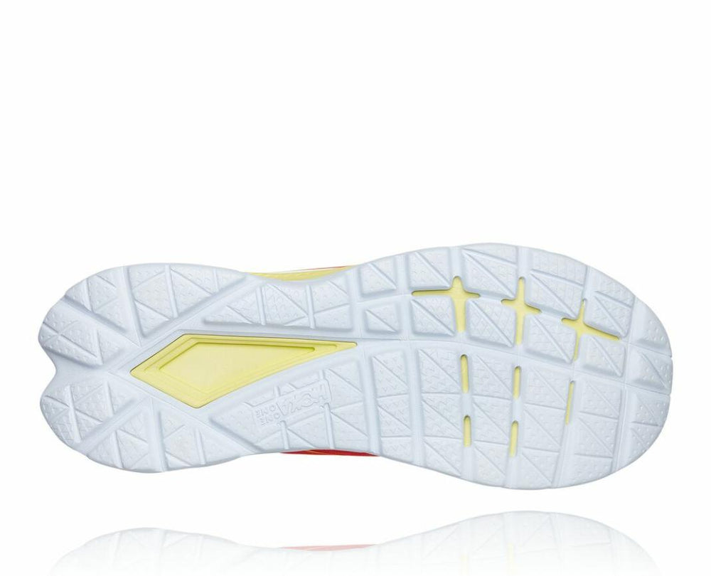 Men Road Running | HOKA ONE ONE Mach 4 Hot Coral / Saffron