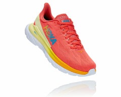 Men Road Running | HOKA ONE ONE Mach 4 Hot Coral / Saffron