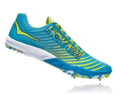 Men Spikes | HOKA ONE ONE EVO XC Spike Cyan / Citrus