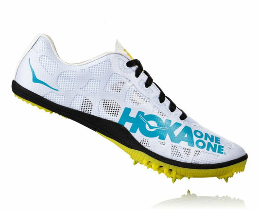 Men Spikes | HOKA ONE ONE Rocket MD Black / Cyan