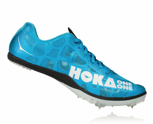 Men Spikes | HOKA ONE ONE Rocket MD Cyan / White