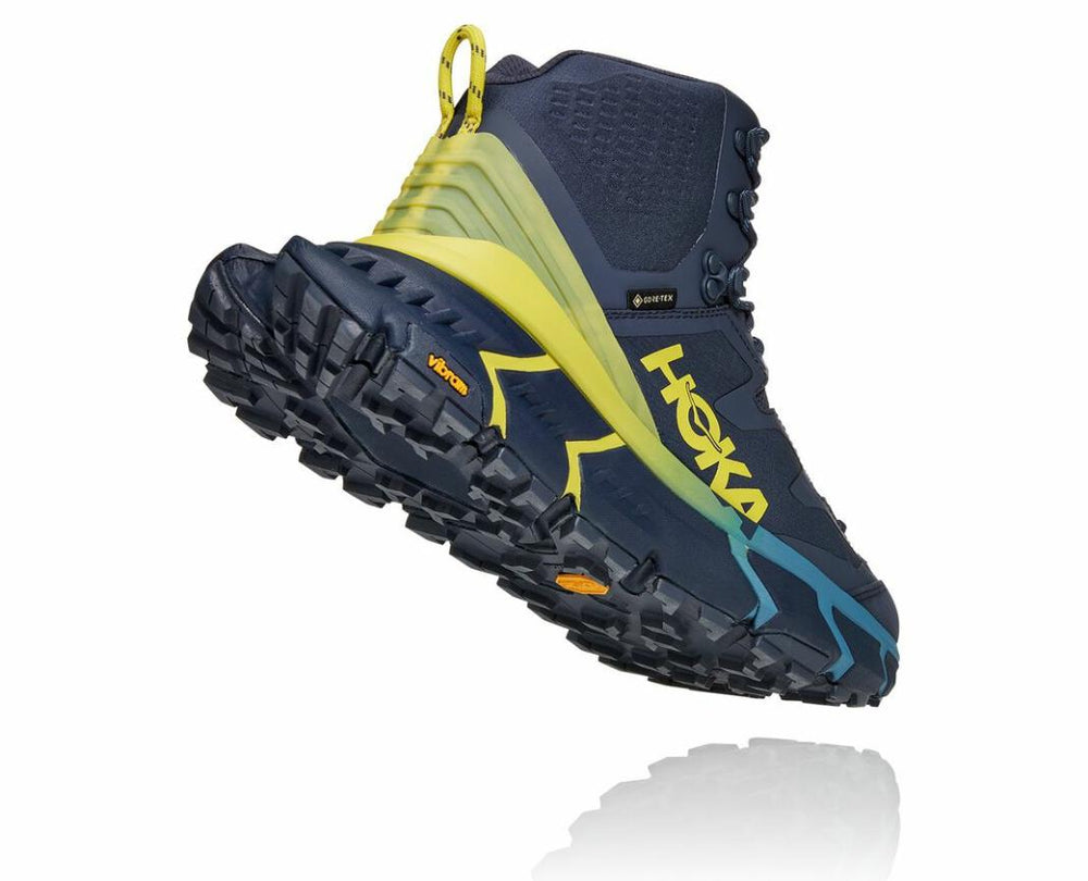 Men Stability Shoes | HOKA ONE ONE TenNine Hike GORE-TEX Ombre Blue / Green Sheen