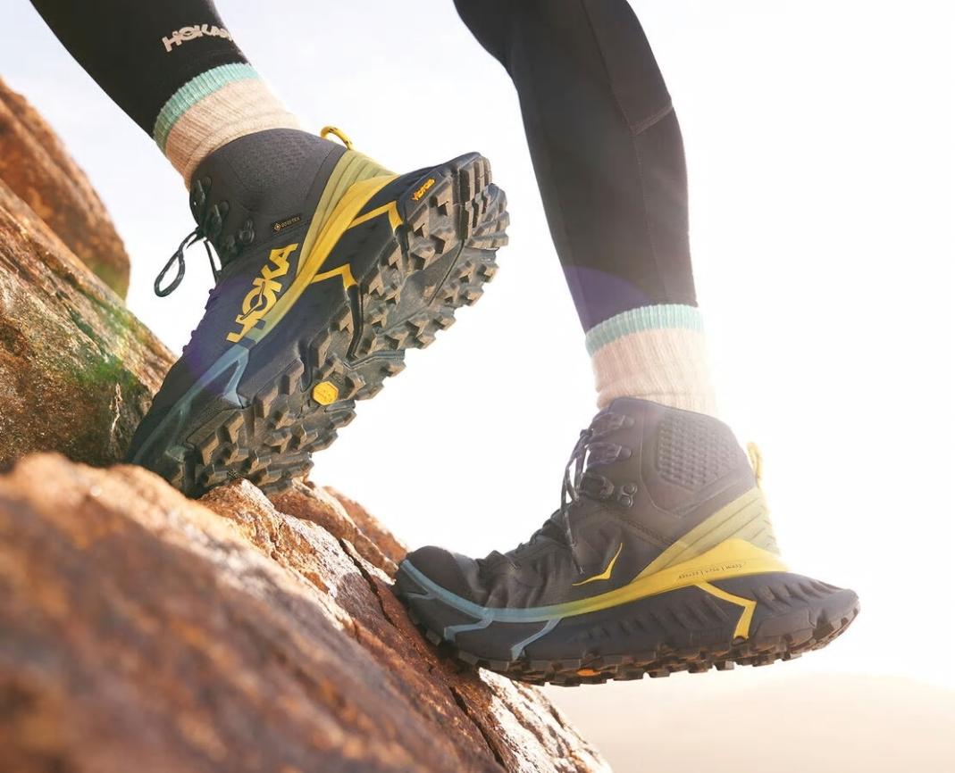 Men Stability Shoes | HOKA ONE ONE TenNine Hike GORE-TEX Ombre Blue / Green Sheen