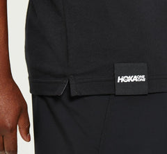 Men Tops | HOKA ONE ONE Brand Tee Black / Castlerock