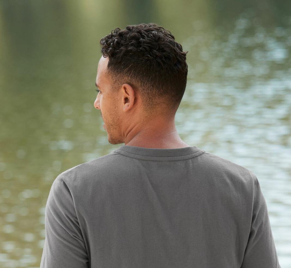 Men Tops | HOKA ONE ONE Brand Tee Charcoal