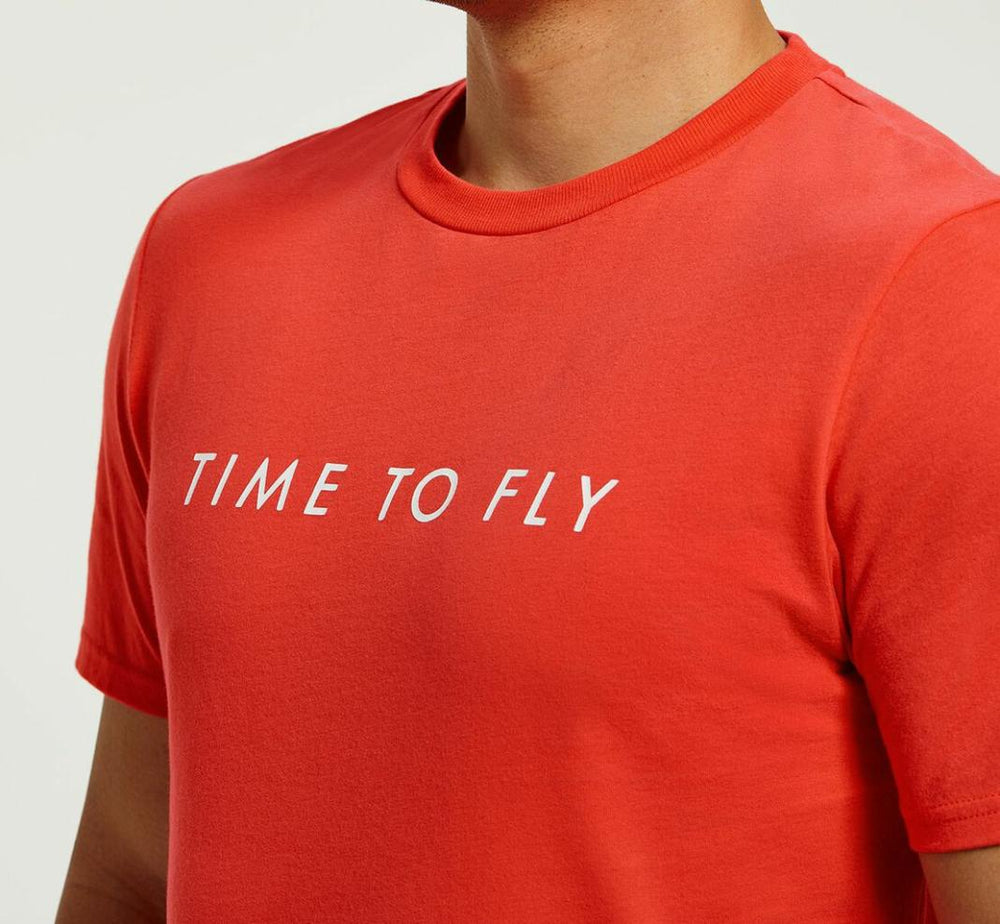 Men Tops | HOKA ONE ONE Brand Tee Fiesta / White