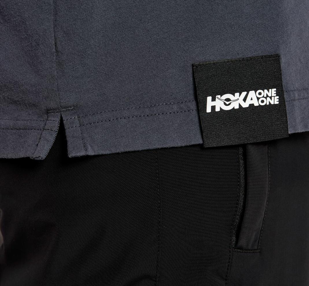 Men Tops | HOKA ONE ONE Brand Tee Ombre Blue