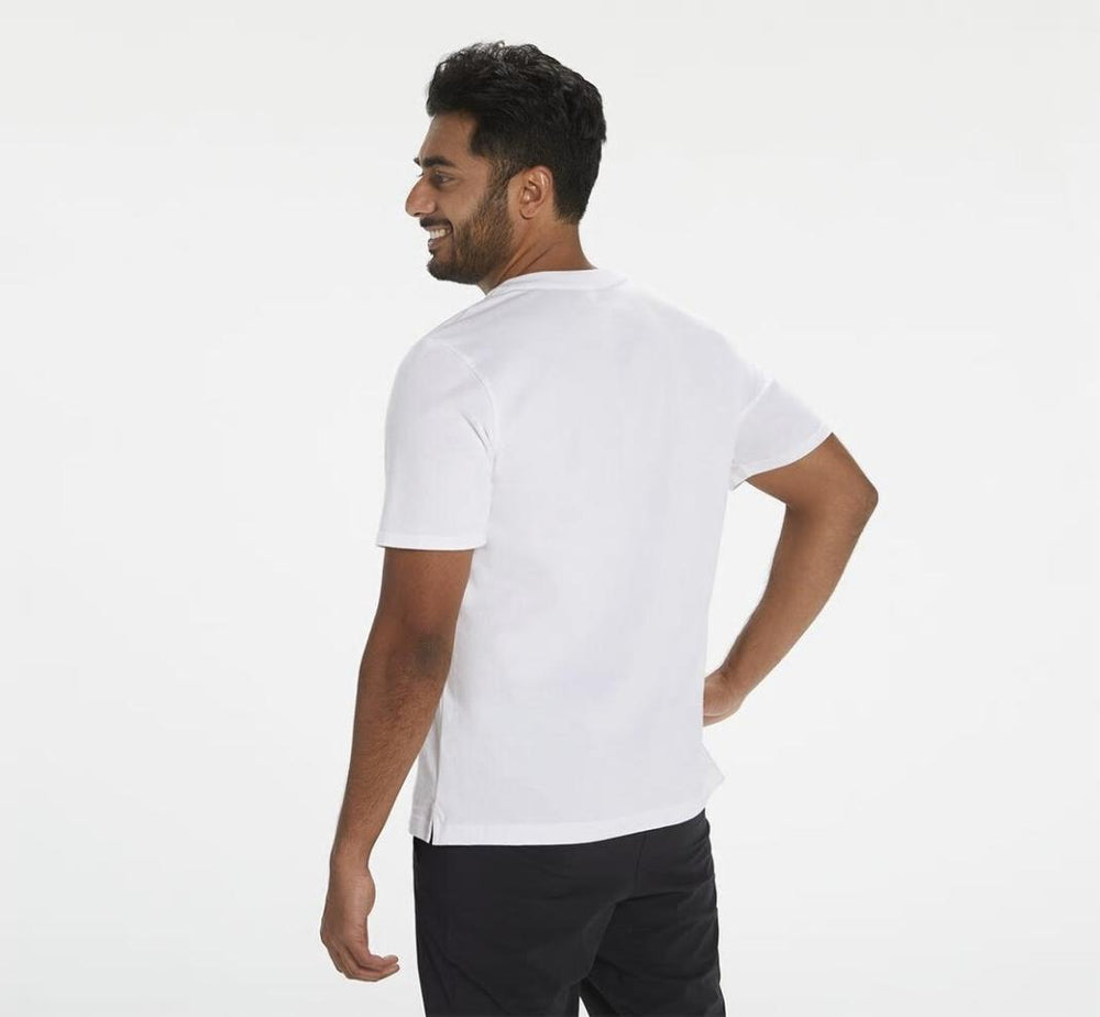 Men Tops | HOKA ONE ONE Brand Tee White