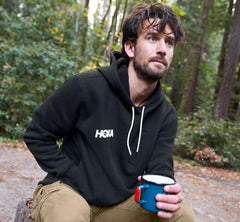 Men Tops | HOKA ONE ONE Hoodie Black