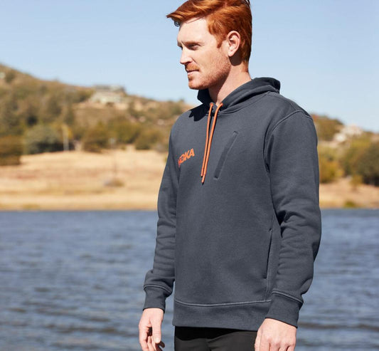 Men Tops | HOKA ONE ONE Hoodie Ombre Blue