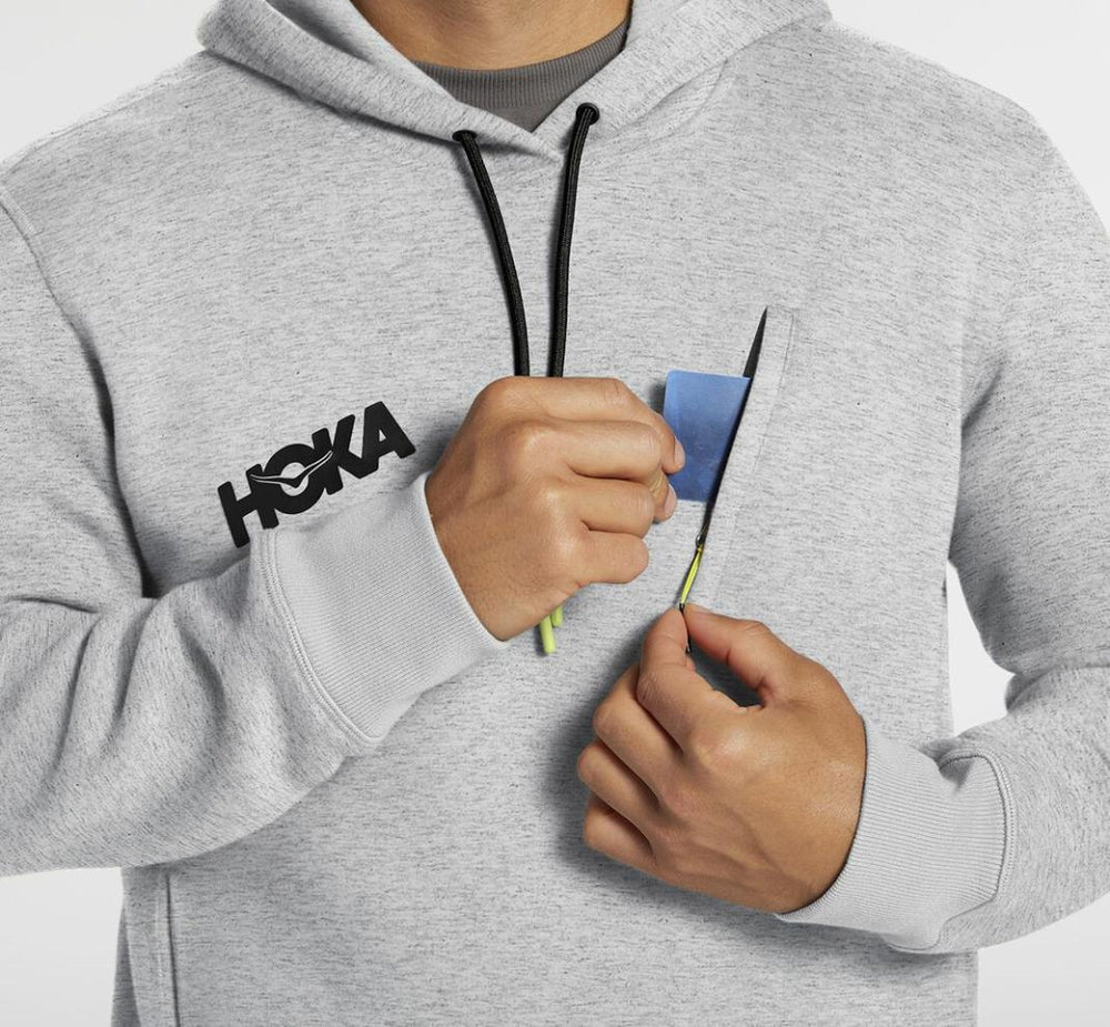 Men Tops | HOKA ONE ONE Hoodie Wild Dove