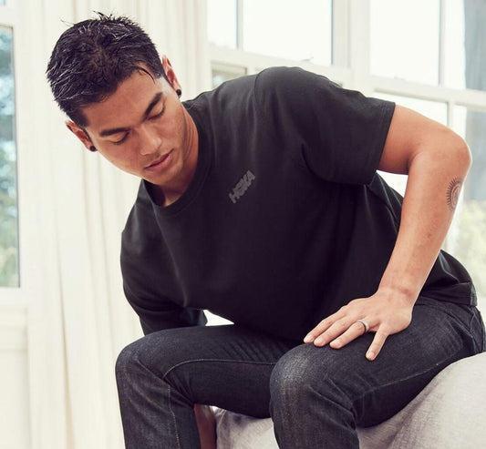 Men Tops | HOKA ONE ONE Lifestyle Tee Black