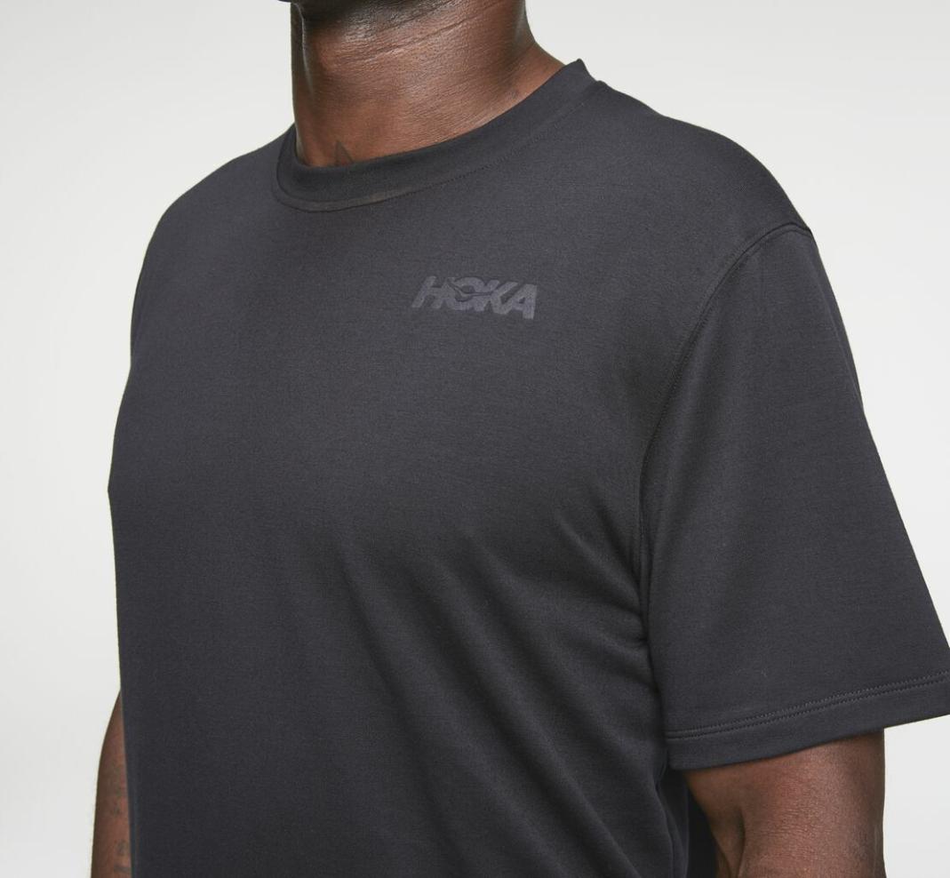 Men Tops | HOKA ONE ONE Lifestyle Tee Black