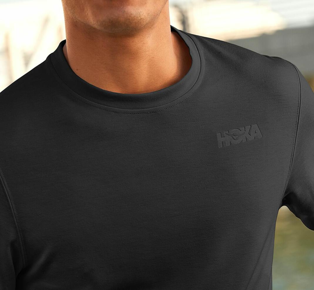 Men Tops | HOKA ONE ONE Lifestyle Tee Black