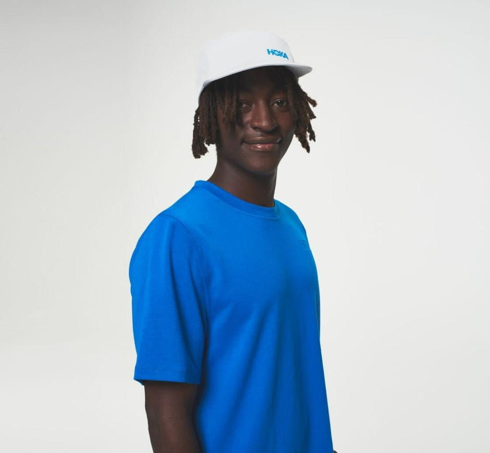 Men Tops | HOKA ONE ONE Lifestyle Tee Imperial Blue