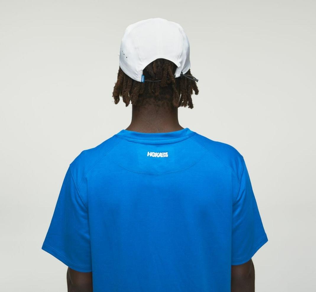 Men Tops | HOKA ONE ONE Lifestyle Tee Imperial Blue