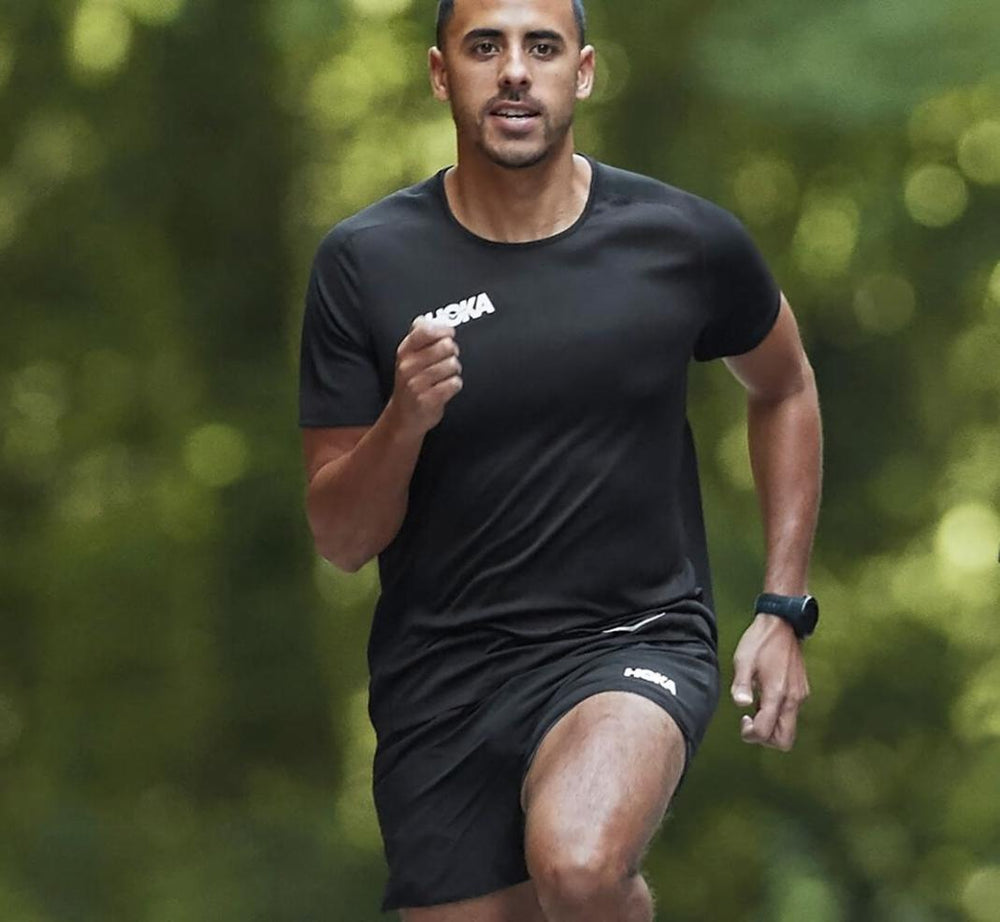 Men Tops | HOKA ONE ONE Performance Short Sleeve Black