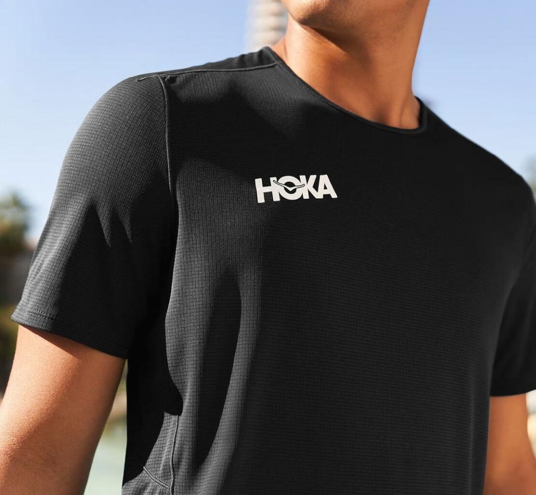 Men Tops | HOKA ONE ONE Performance Short Sleeve Black