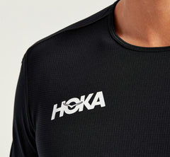 Men Tops | HOKA ONE ONE Performance Short Sleeve Black