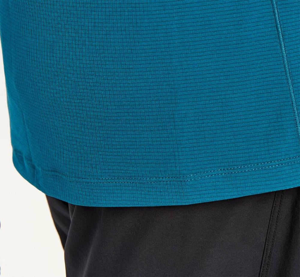 Men Tops | HOKA ONE ONE Performance Short Sleeve Moroccan Blue