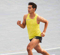 Men Tops | HOKA ONE ONE Singlet Citrus