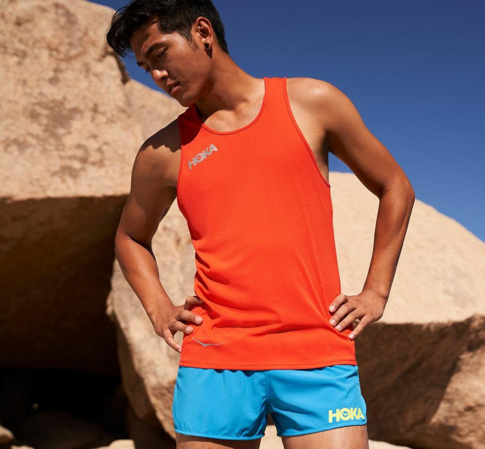 Men Tops | HOKA ONE ONE Singlet Fiesta