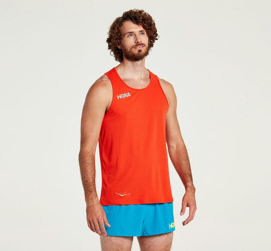Men Tops | HOKA ONE ONE Singlet Fiesta