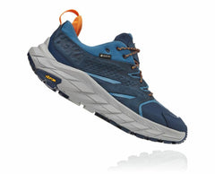 Men Trail Running | HOKA ONE ONE Anacapa Low GORE-TEX Outer Space / Real Teal