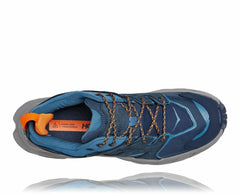 Men Trail Running | HOKA ONE ONE Anacapa Low GORE-TEX Outer Space / Real Teal