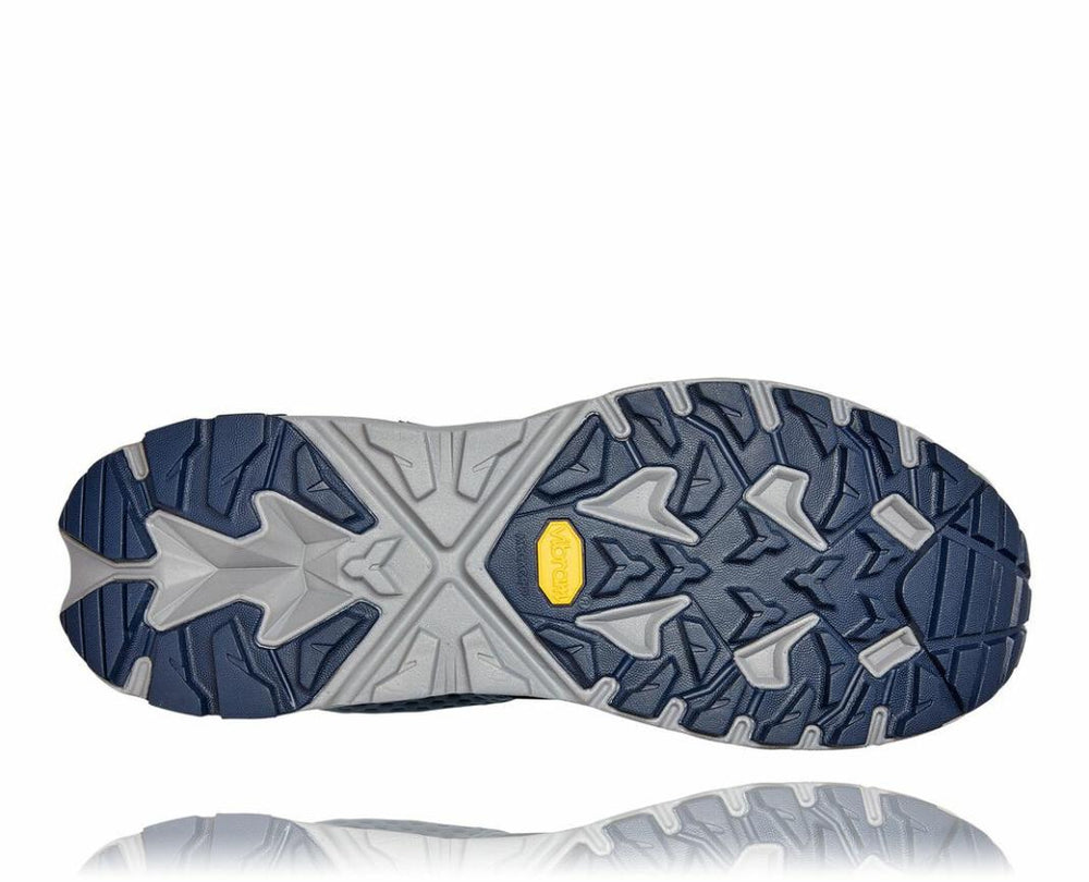 Men Trail Running | HOKA ONE ONE Anacapa Low GORE-TEX Outer Space / Real Teal