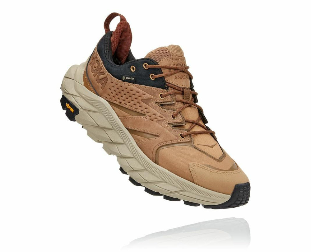 Men Trail Running | HOKA ONE ONE Anacapa Low GORE-TEX Tiger's Eye / Black