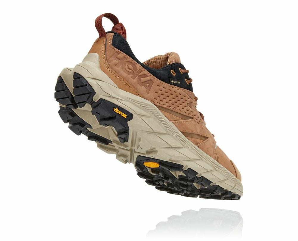 Men Trail Running | HOKA ONE ONE Anacapa Low GORE-TEX Tiger's Eye / Black