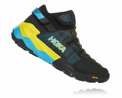 Men Trail Running | HOKA ONE ONE Arkali Black / Cyan / Citrus
