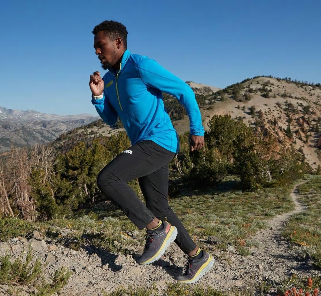 Men Trail Running | HOKA ONE ONE Challenger ATR 6 Ombre Blue / Green Sheen