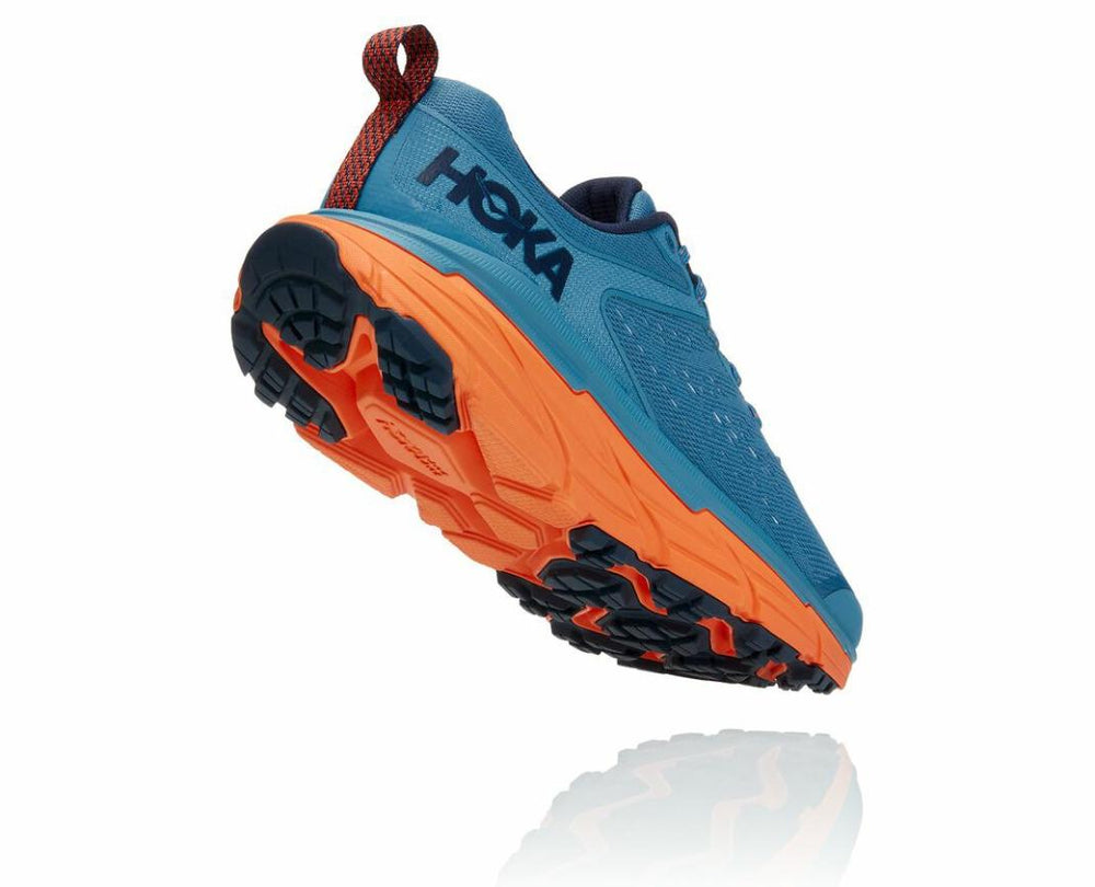 Men Trail Running | HOKA ONE ONE Challenger ATR 6 Provincial Blue / Carrot