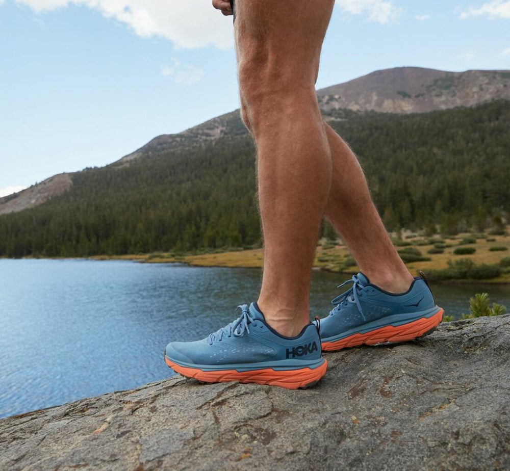 Men Trail Running | HOKA ONE ONE Challenger ATR 6 Provincial Blue / Carrot