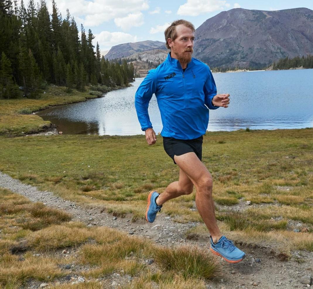 Men Trail Running | HOKA ONE ONE Challenger ATR 6 Provincial Blue / Carrot