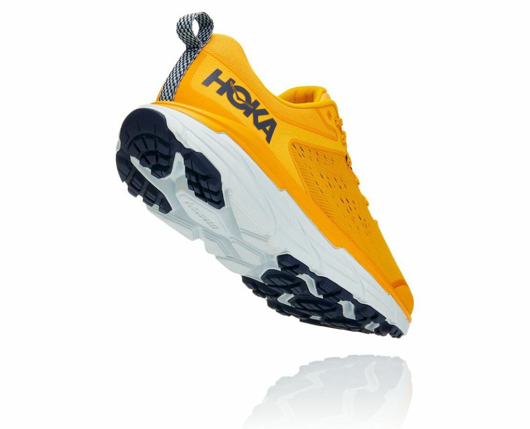 Men Trail Running | HOKA ONE ONE Challenger ATR 6 Saffron / Morning Mist