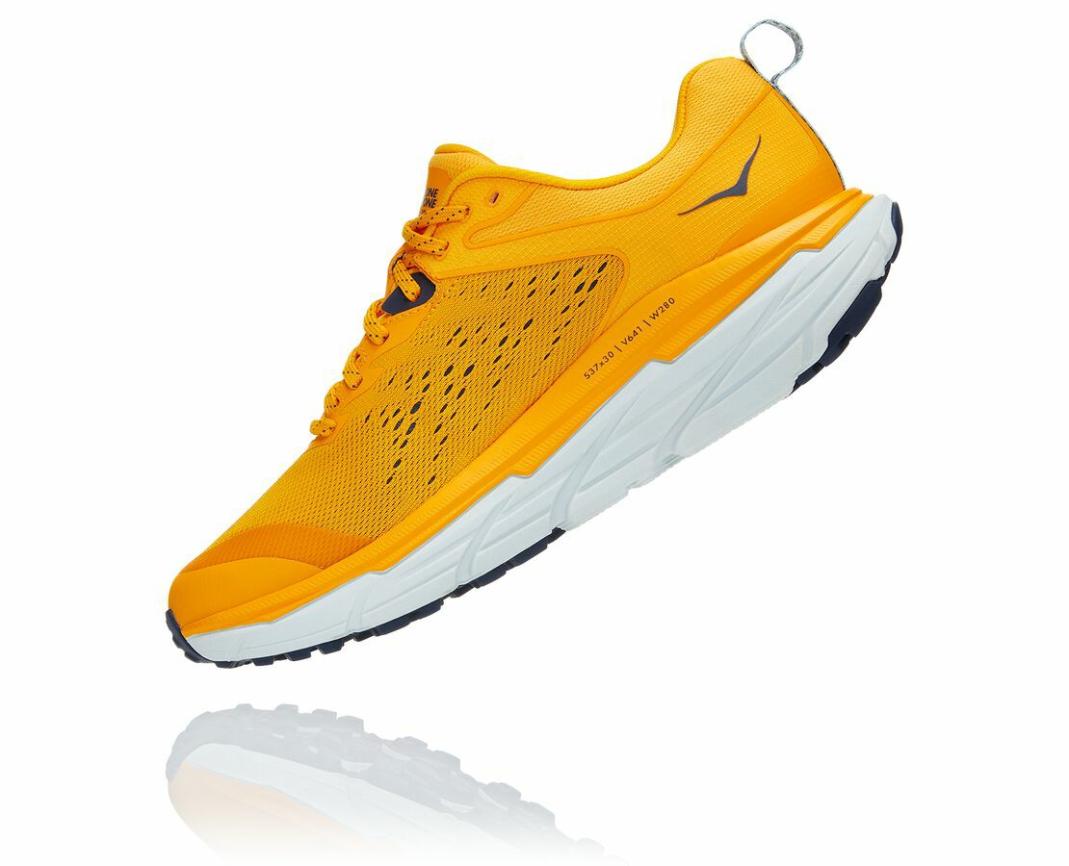Men Trail Running | HOKA ONE ONE Challenger ATR 6 Saffron / Morning Mist