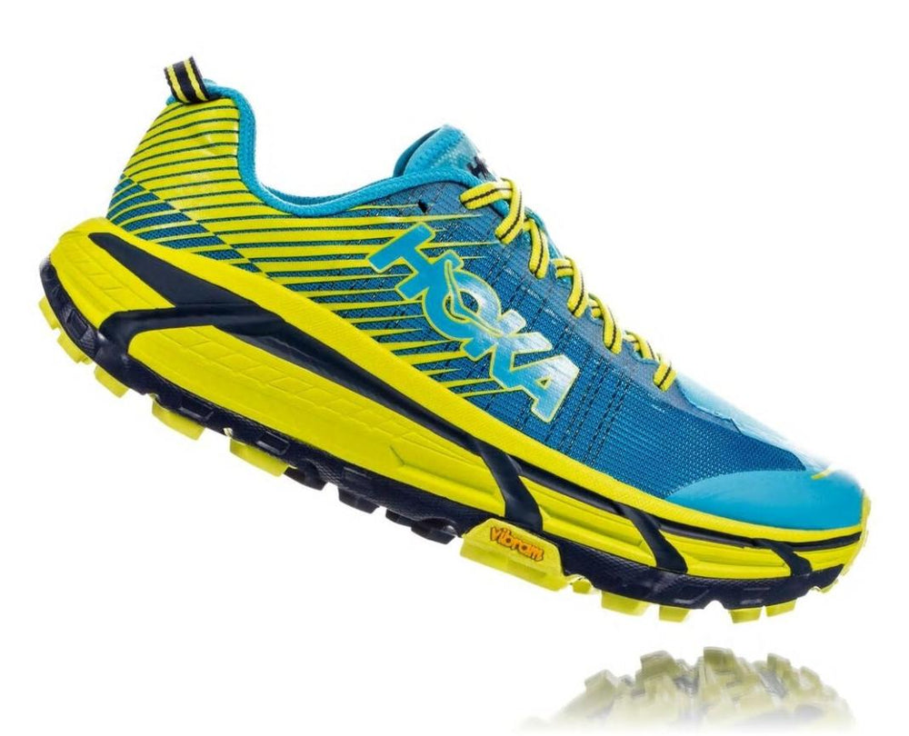 Men Trail Running | HOKA ONE ONE EVO Mafate 2 Cyan / Citrus