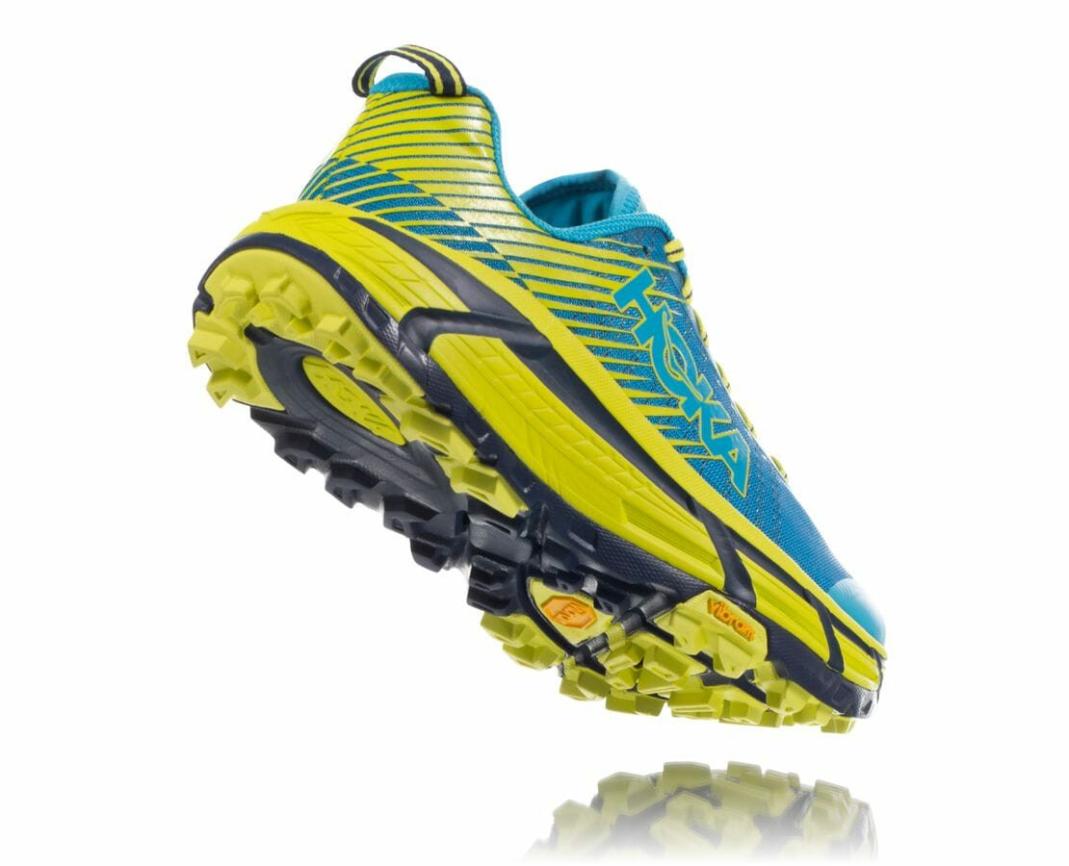 Men Trail Running | HOKA ONE ONE EVO Mafate 2 Cyan / Citrus