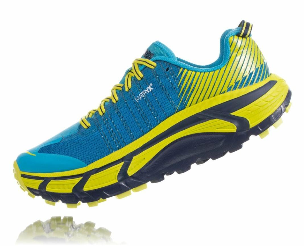 Men Trail Running | HOKA ONE ONE EVO Mafate 2 Cyan / Citrus