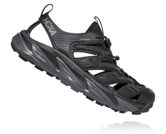Men Trail Running | HOKA ONE ONE Hopara Black / Dark Shadow