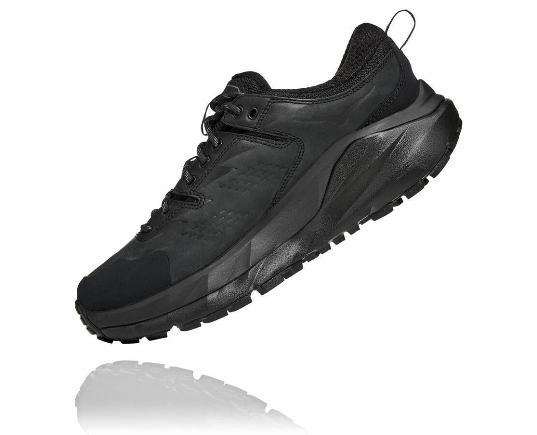 Men Trail Running | HOKA ONE ONE Kaha Low GORE-TEX Black / Charcoal Gray