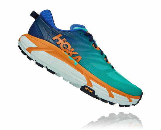Men Trail Running | HOKA ONE ONE Mafate Speed 3 Dazzling Blue / Desert Sun