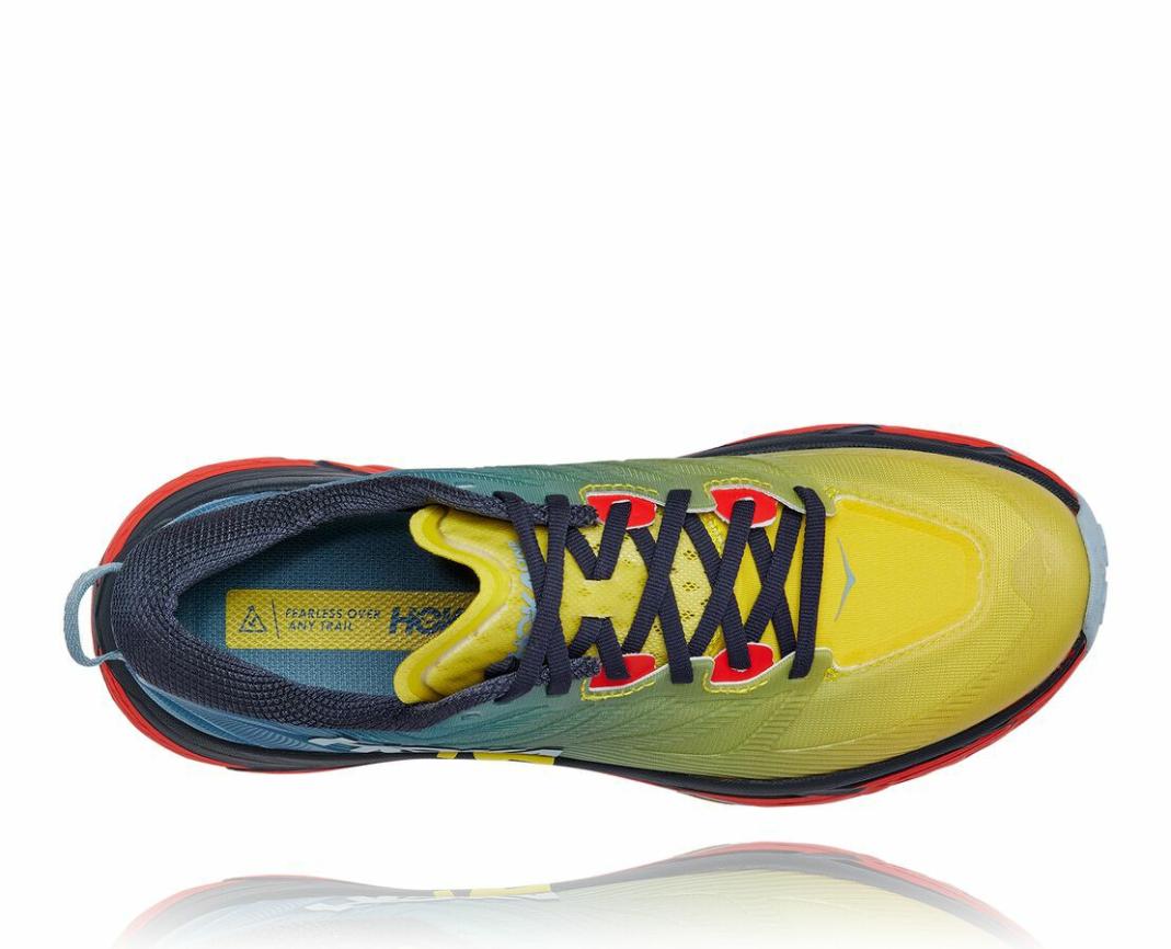 Men Trail Running | HOKA ONE ONE Mafate Speed 3 Provincial Blue / Fiesta